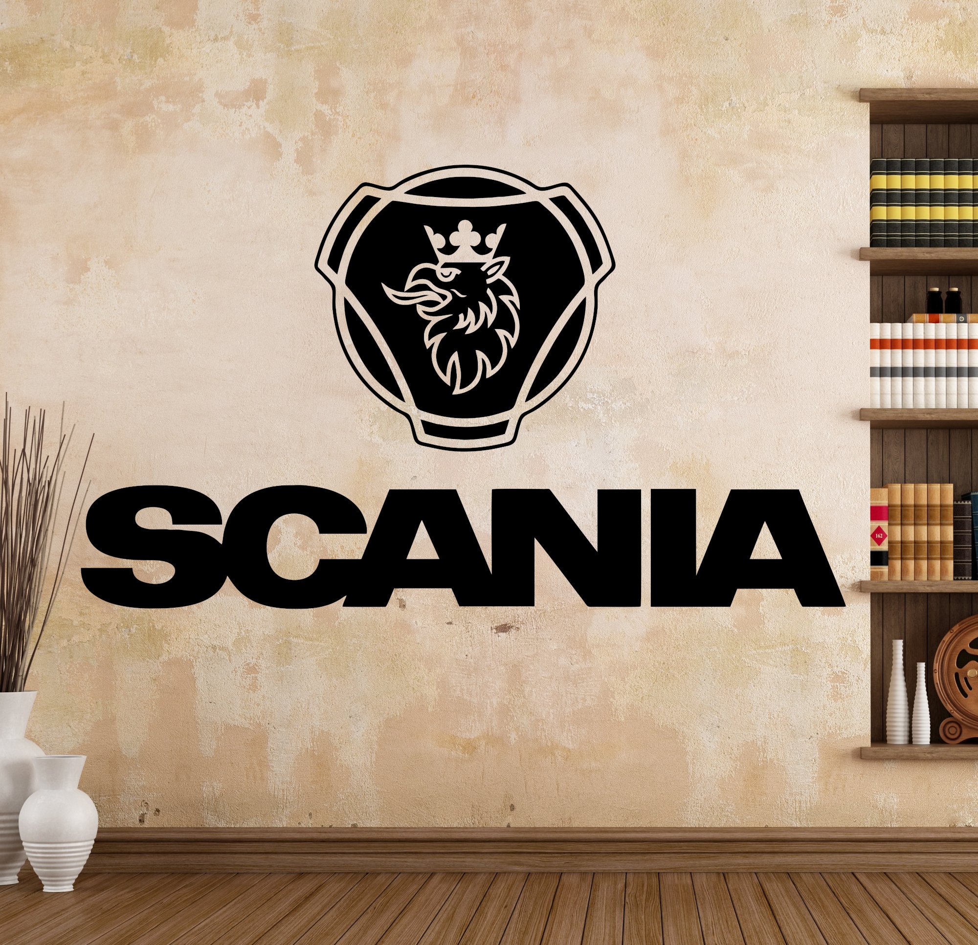 Wandtattoo Scania Logo